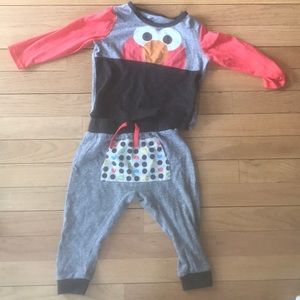 24 month Sesame Street Elmo Outfit